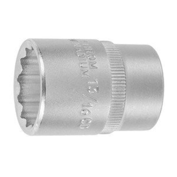 Holex 1/2 inch Drive Socket, 12 pt, 13/16 inch 642122 13/16